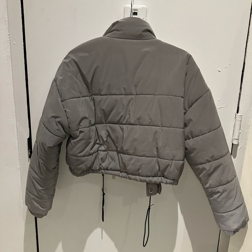 I.AM.GIA Silver Reflective Puffer Jacket - Picture 6 of 7